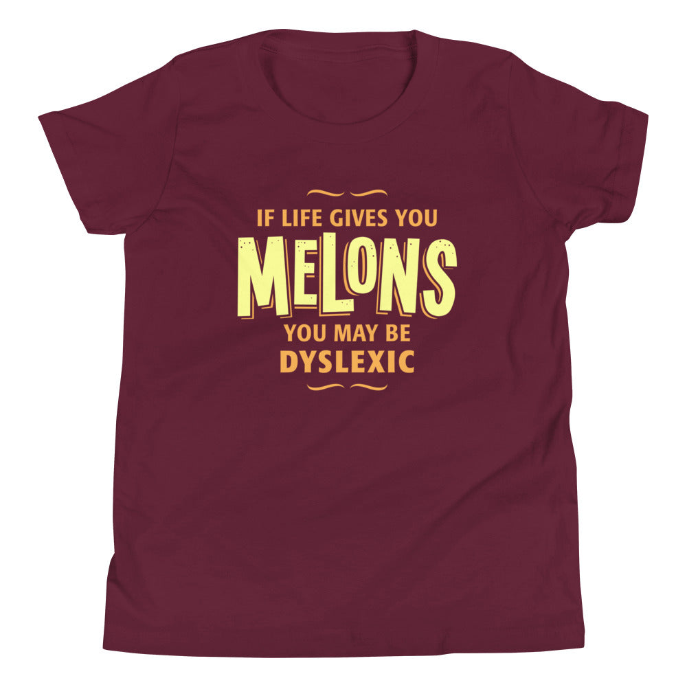 If Life Gives You Melons Kid's Youth Tee Hoodie, Sweatshirt | CoreVibeTees.com (Image 4)