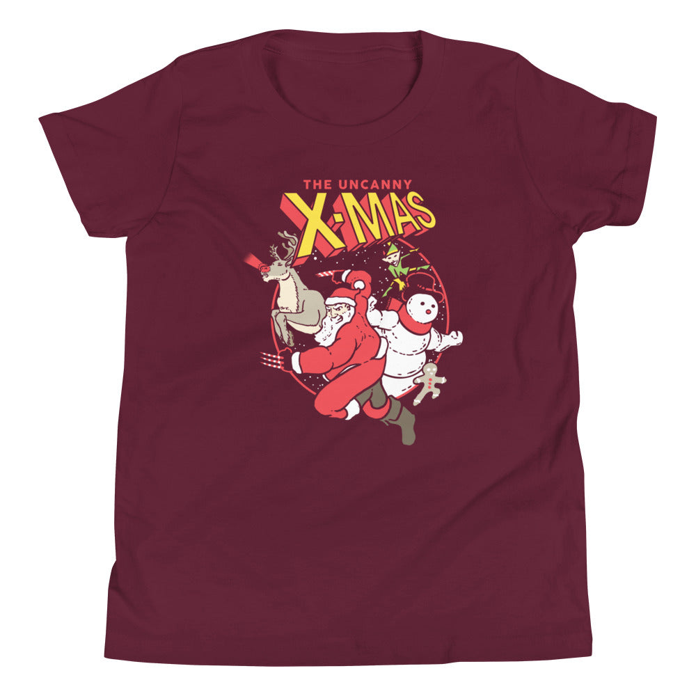 The Uncanny X-Mas Kid's Youth Tee Hoodie, Sweatshirt | CoreVibeTees.com (Image 1)