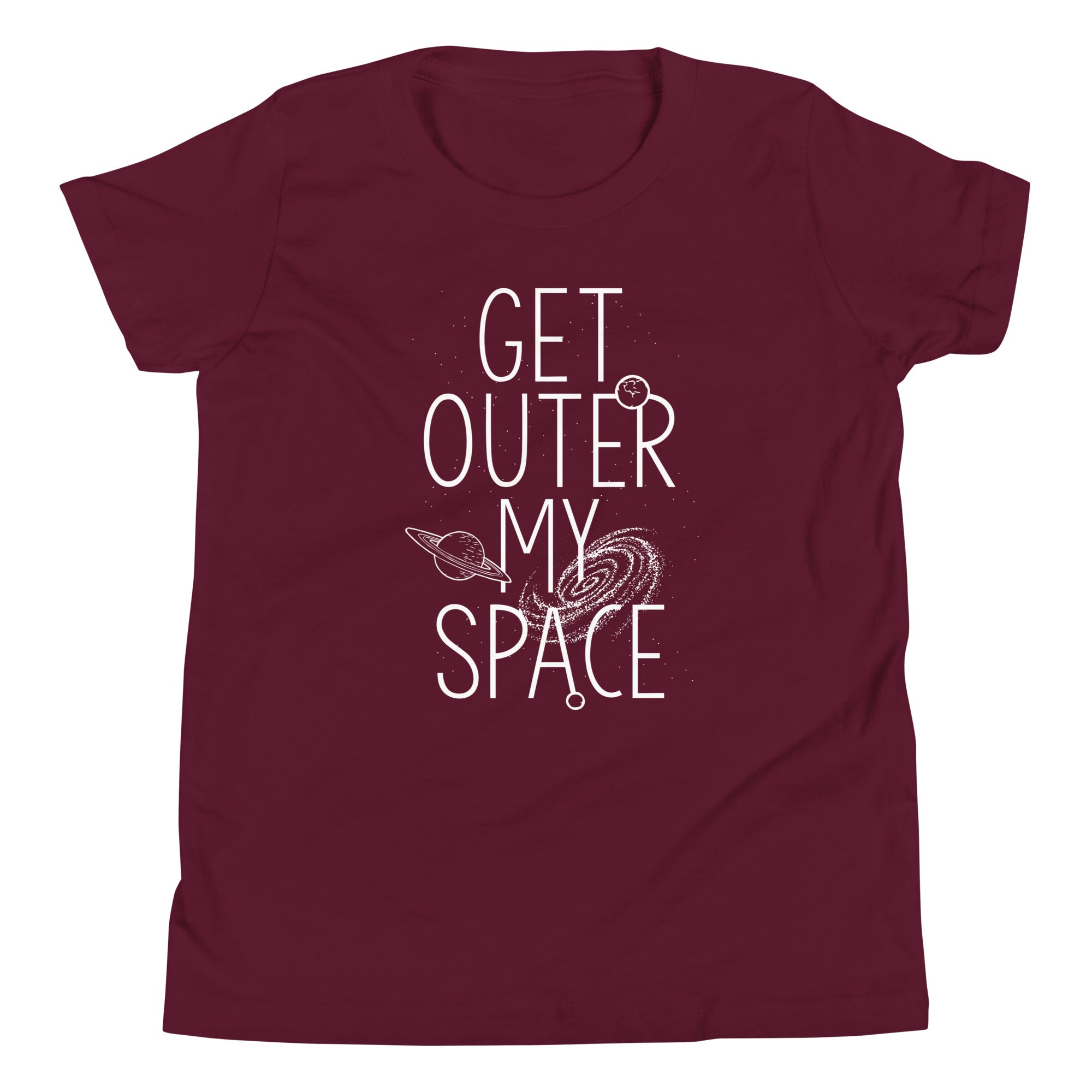Get Outer My Space Kid's Youth Tee Hoodie, Sweatshirt | CoreVibeTees.com (Image 3)