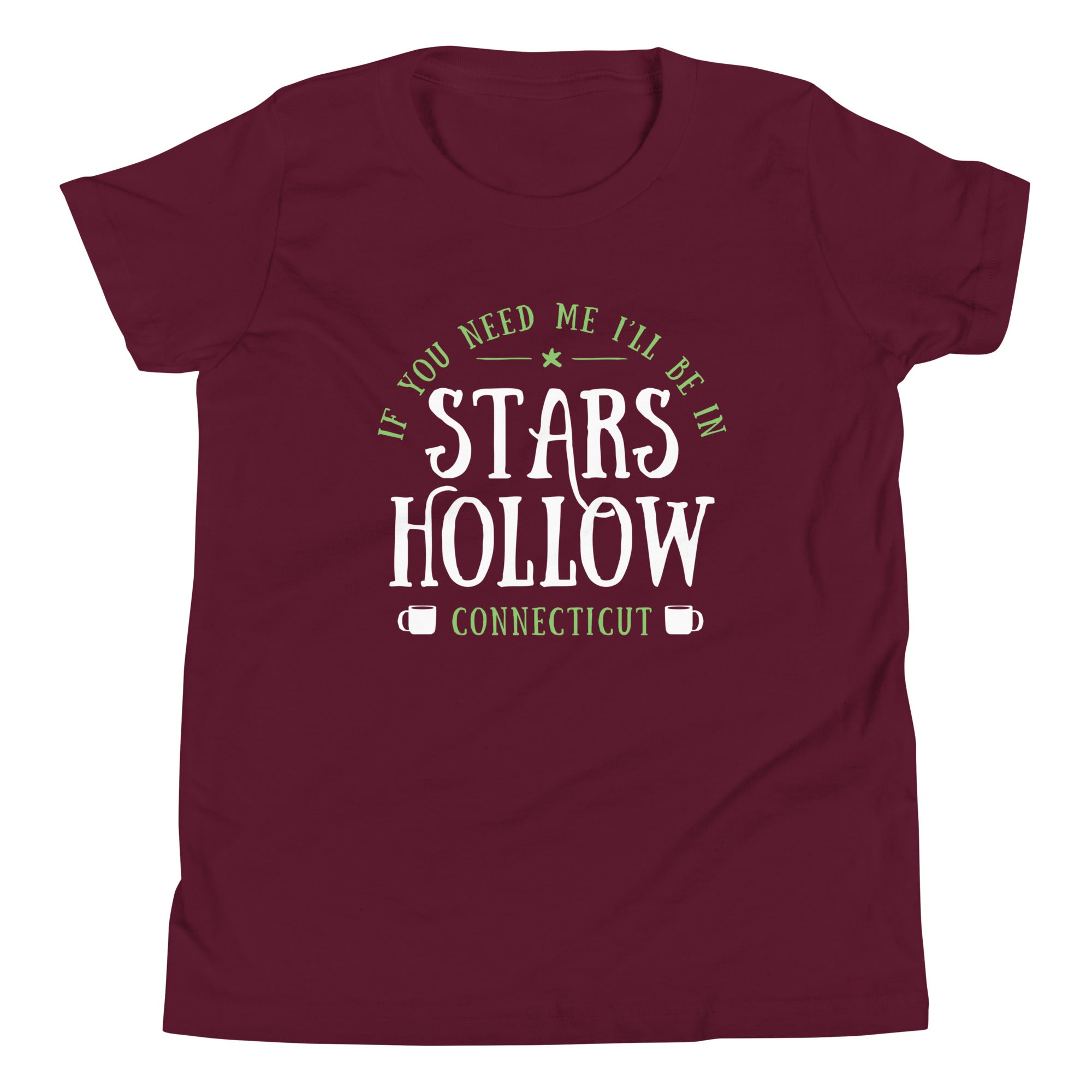 Stars Hollow Kid's Youth Tee Hoodie, Sweatshirt | CoreVibeTees.com (Image 3)