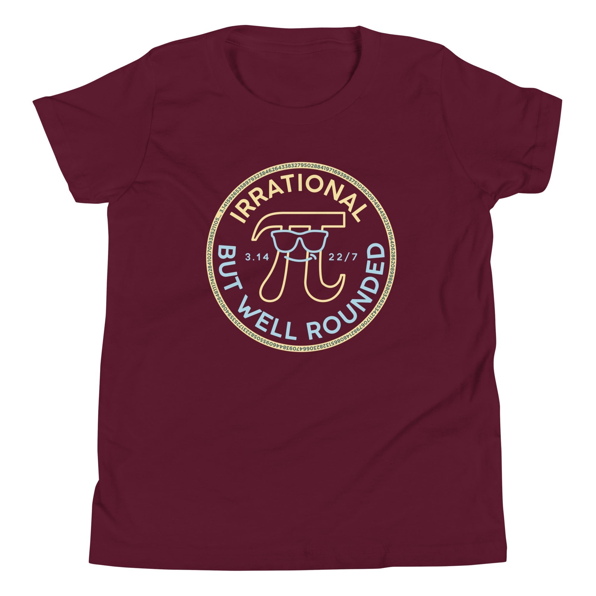 Irrational But Well Rounded Kid's Youth Tee Hoodie, Sweatshirt | CoreVibeTees.com (Image 3)