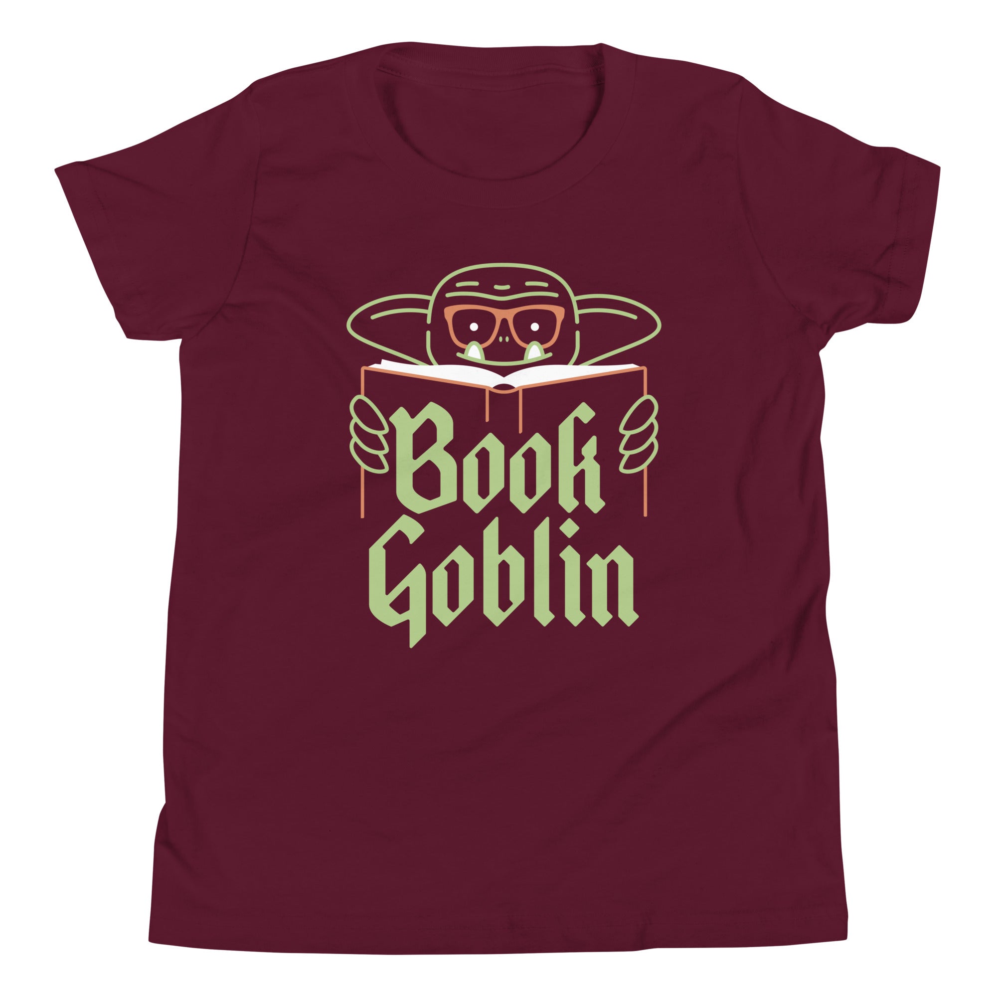 Book Goblin Kid's Youth Tee Hoodie, Sweatshirt | CoreVibeTees.com (Image 3)