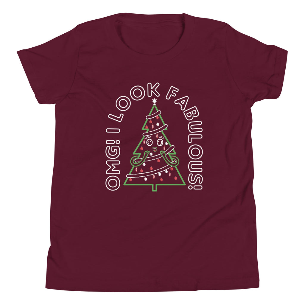 I Look Fabulous! Kid's Youth Tee Hoodie, Sweatshirt | CoreVibeTees.com (Image 1)