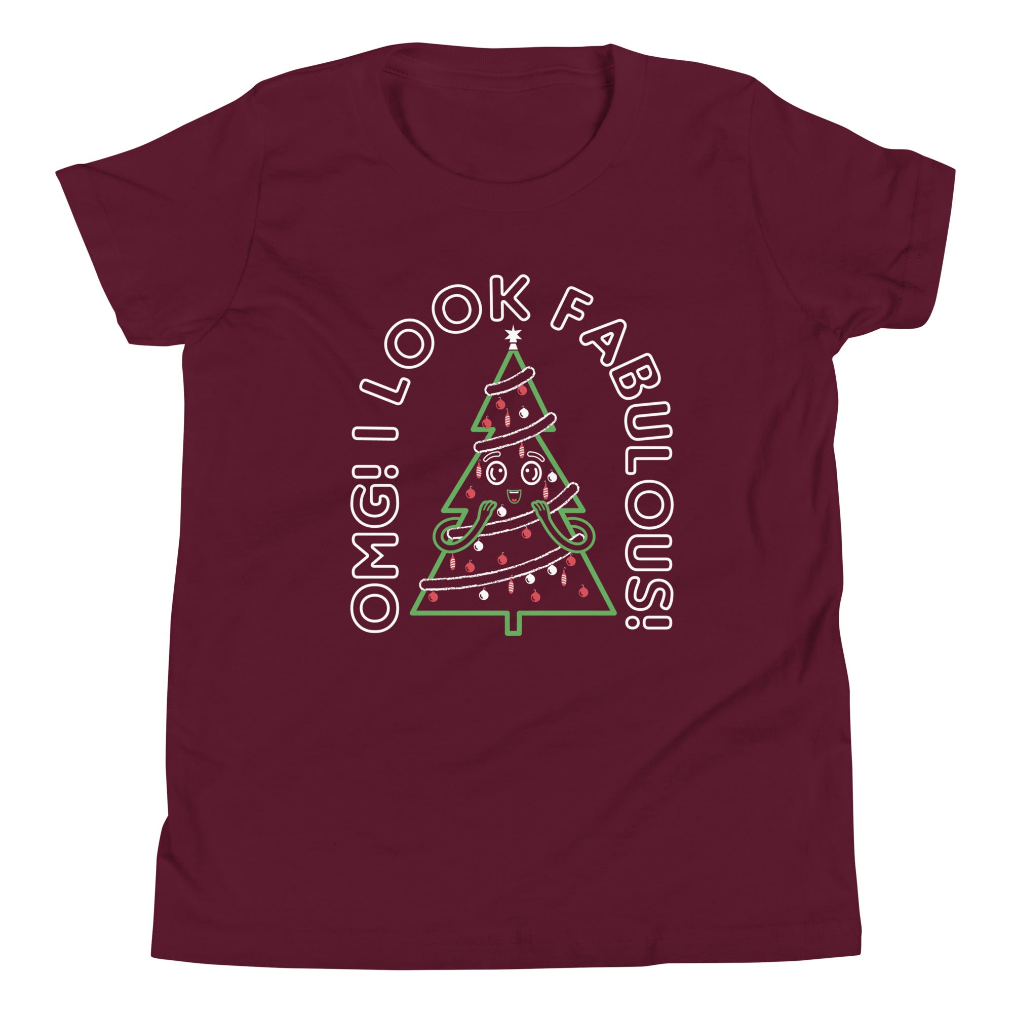 I Look Fabulous! Kid's Youth Tee Hoodie, Sweatshirt | CoreVibeTees.com (Image 1)