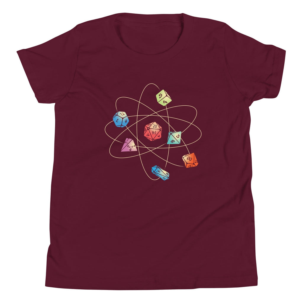 Dice Atom Kid's Youth Tee Hoodie, Sweatshirt | CoreVibeTees.com (Image 3)