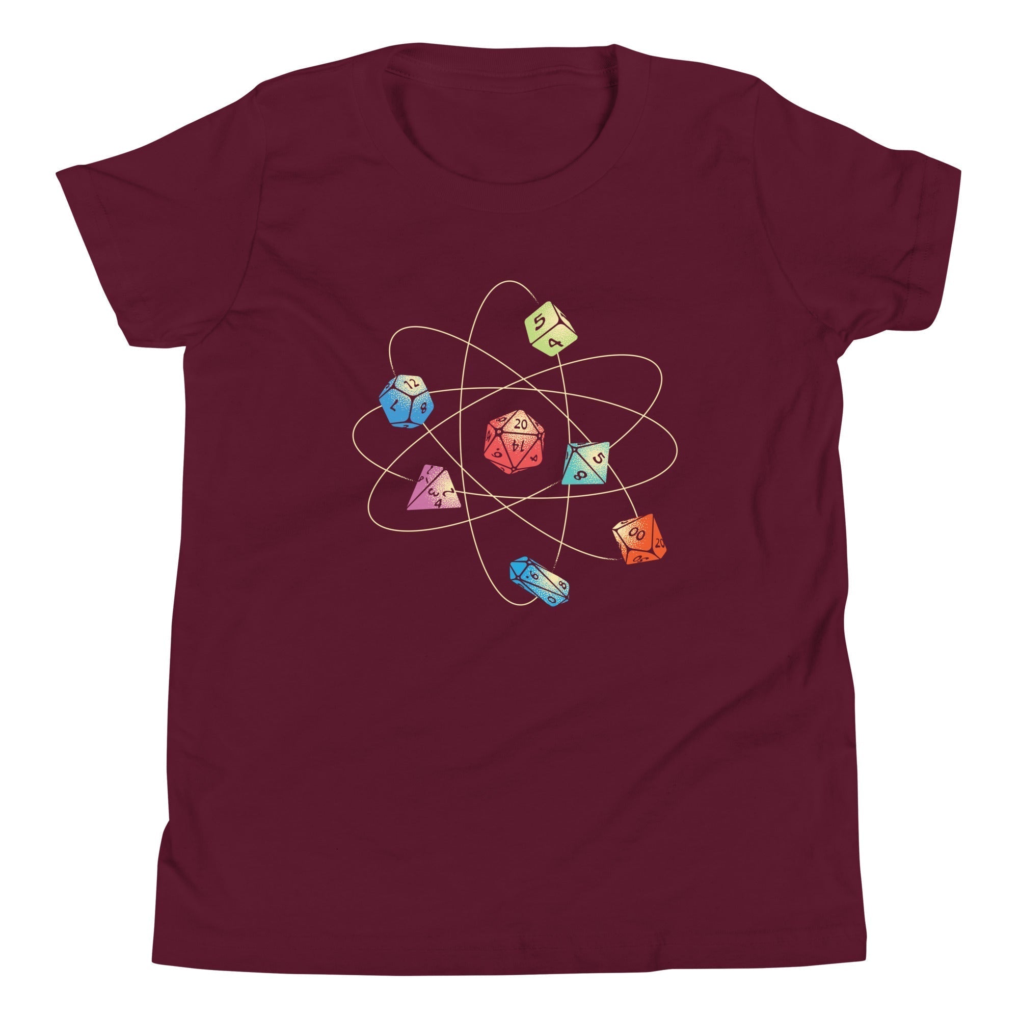 Dice Atom Kid's Youth Tee Hoodie, Sweatshirt | CoreVibeTees.com (Image 3)