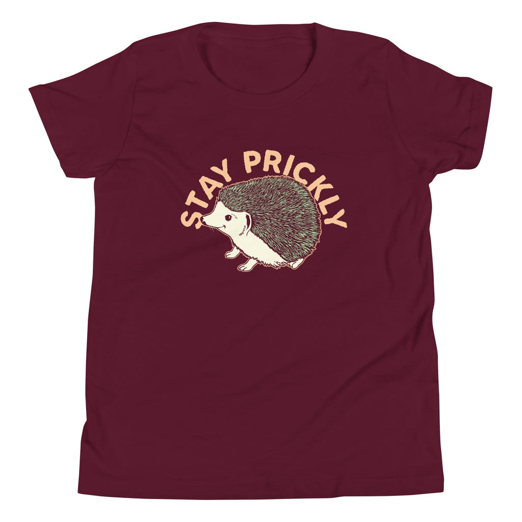 Stay Prickly Kid's Youth Tee Hoodie, Sweatshirt | CoreVibeTees.com (Image 3)