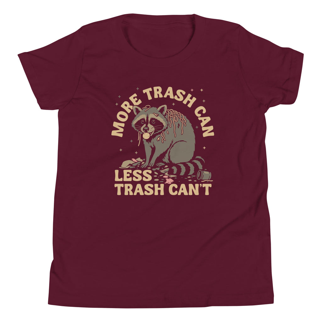 More Trash Can Less Trash Can't Kid's Youth Tee Hoodie, Sweatshirt | CoreVibeTees.com (Image 3)