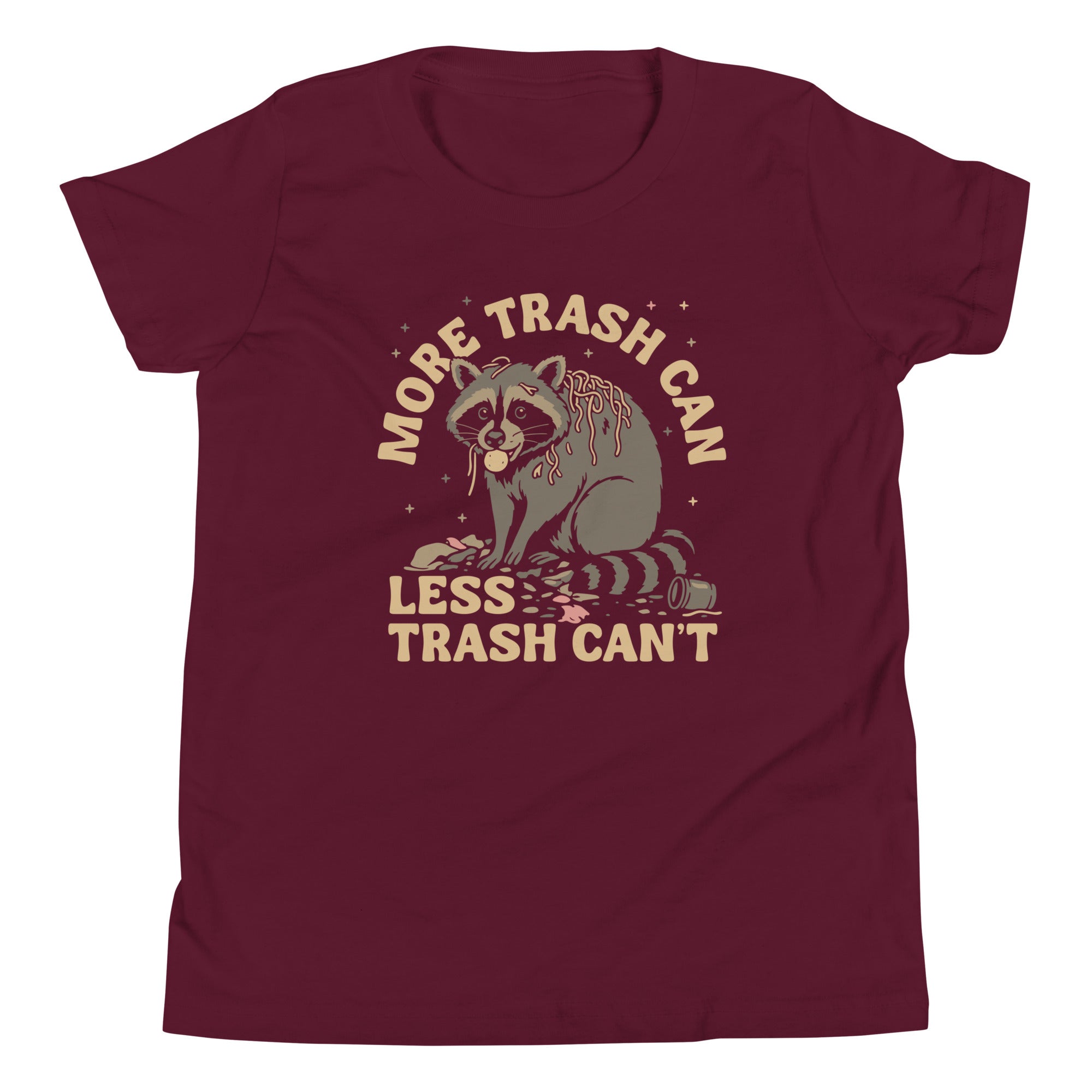 More Trash Can Less Trash Can't Kid's Youth Tee Hoodie, Sweatshirt | CoreVibeTees.com (Image 3)