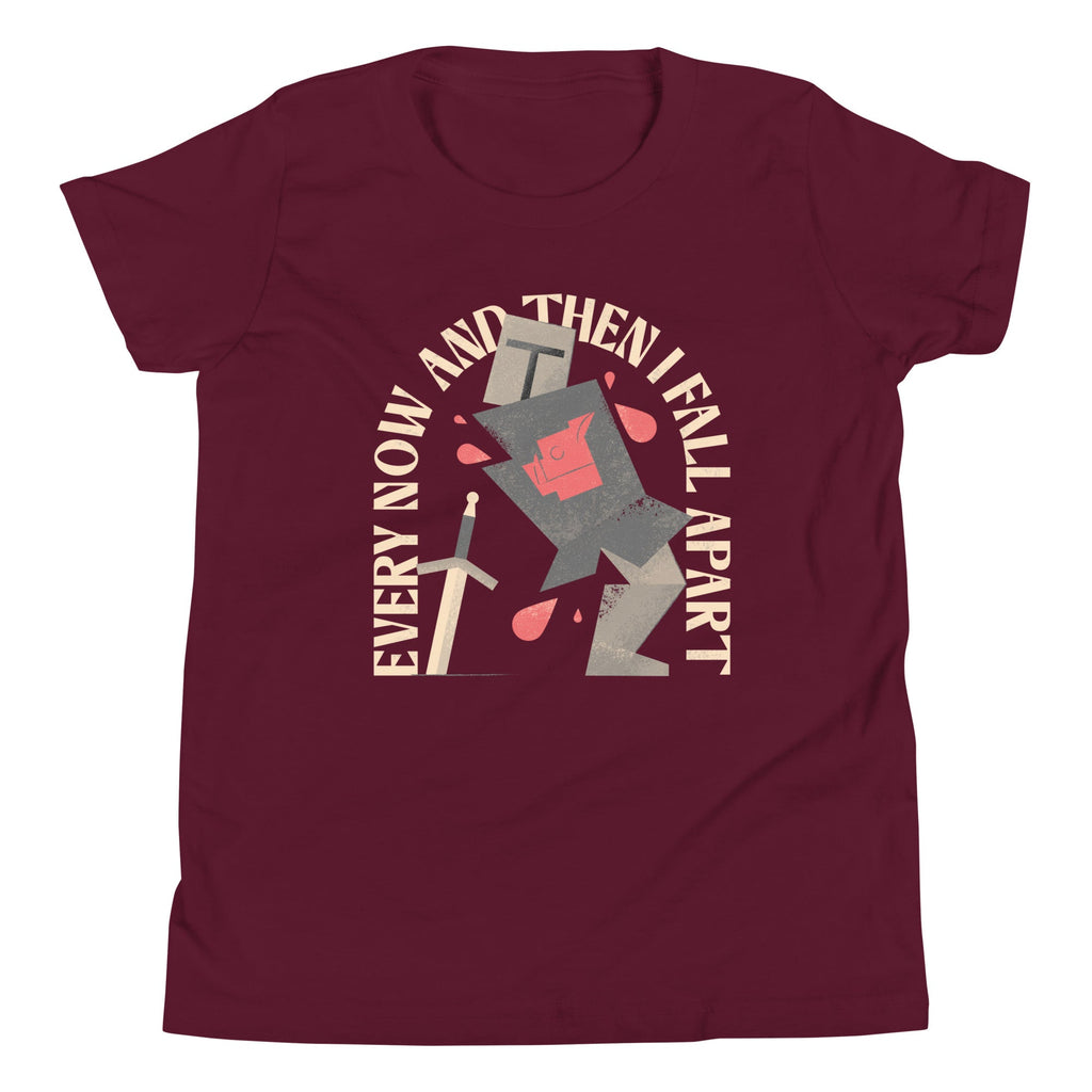 Every Now And Then I Fall Apart Knight Kid's Youth Tee