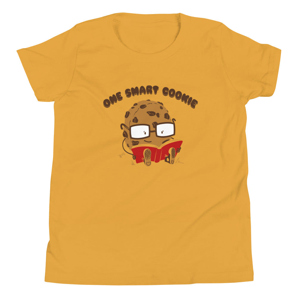 One Smart Cookie Kid's Youth Tee Hoodie, Sweatshirt | CoreVibeTees.com (Image 2)