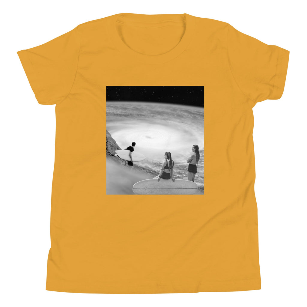 Surf's Up Kid's Youth Tee Hoodie, Sweatshirt | CoreVibeTees.com (Image 1)