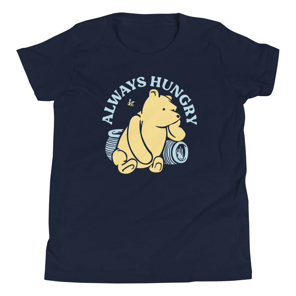 Always Hungry Kid's Youth Tee Hoodie, Sweatshirt | CoreVibeTees.com (Image 1)