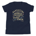 Narrating The Animals Thoughts Kid's Youth Tee Hoodie, Sweatshirt | CoreVibeTees.com (Image 1)