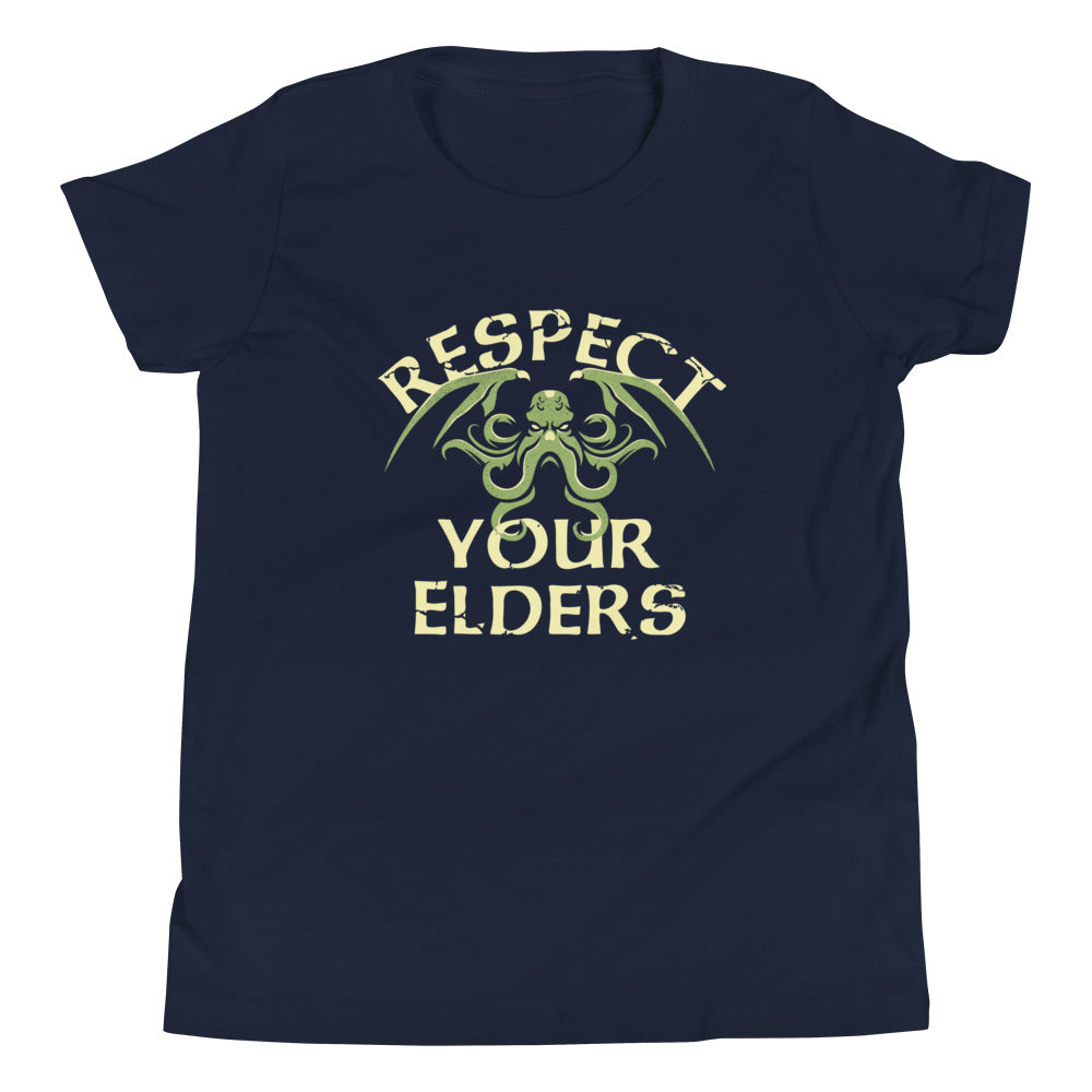 Respect Your Elders Kid's Youth Tee Hoodie, Sweatshirt | CoreVibeTees.com (Image 2)