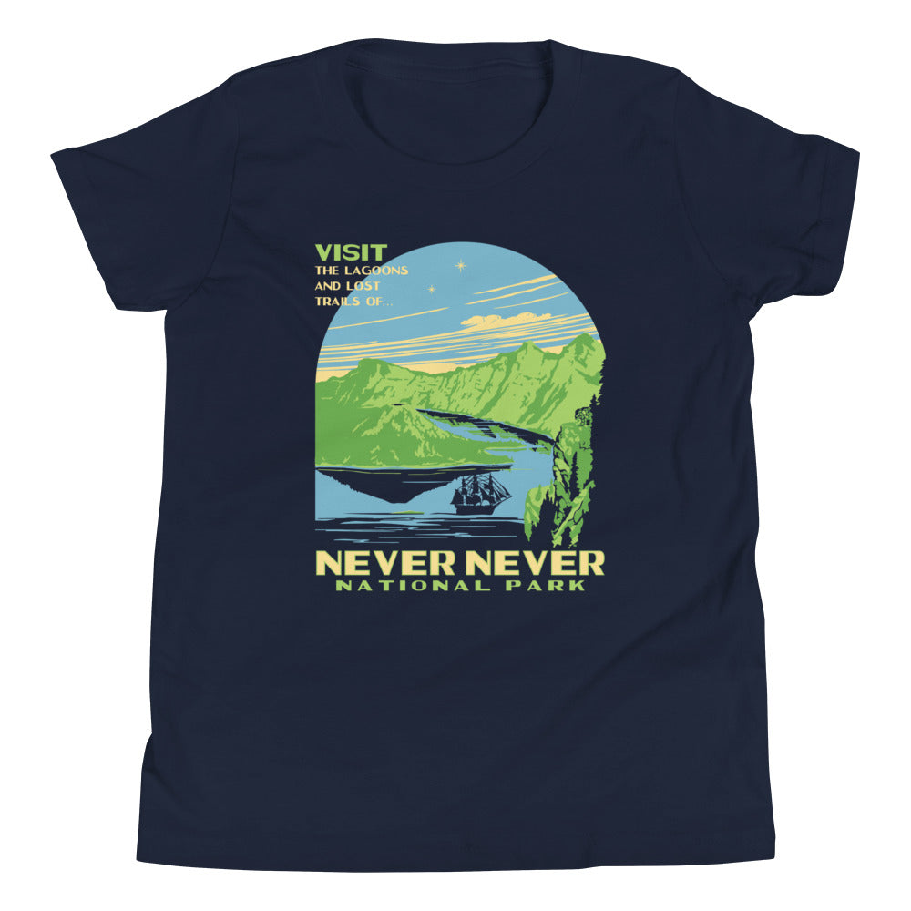 Never Never National Park Kid's Youth Tee Hoodie, Sweatshirt | CoreVibeTees.com (Image 1)