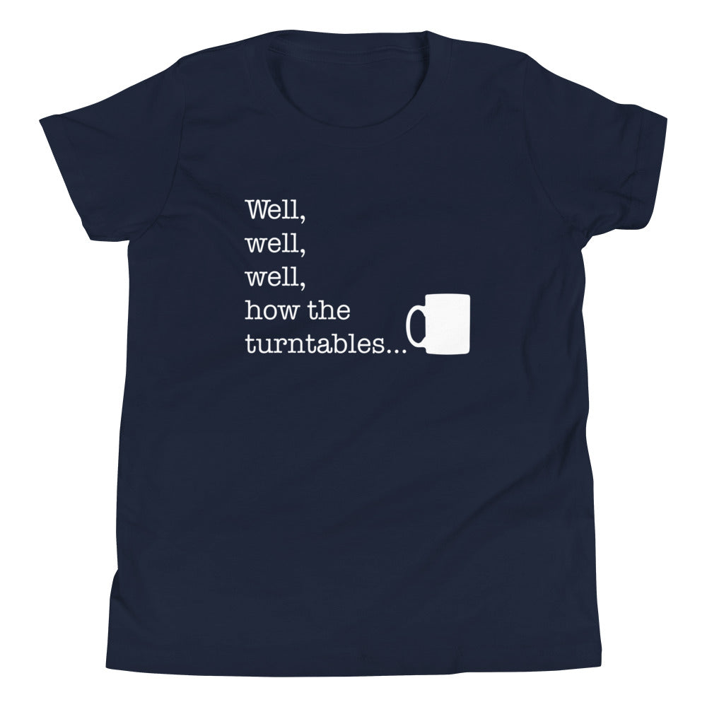 Well, Well, Well, How The Turntables Kid's Youth Tee Hoodie, Sweatshirt | CoreVibeTees.com (Image 2)