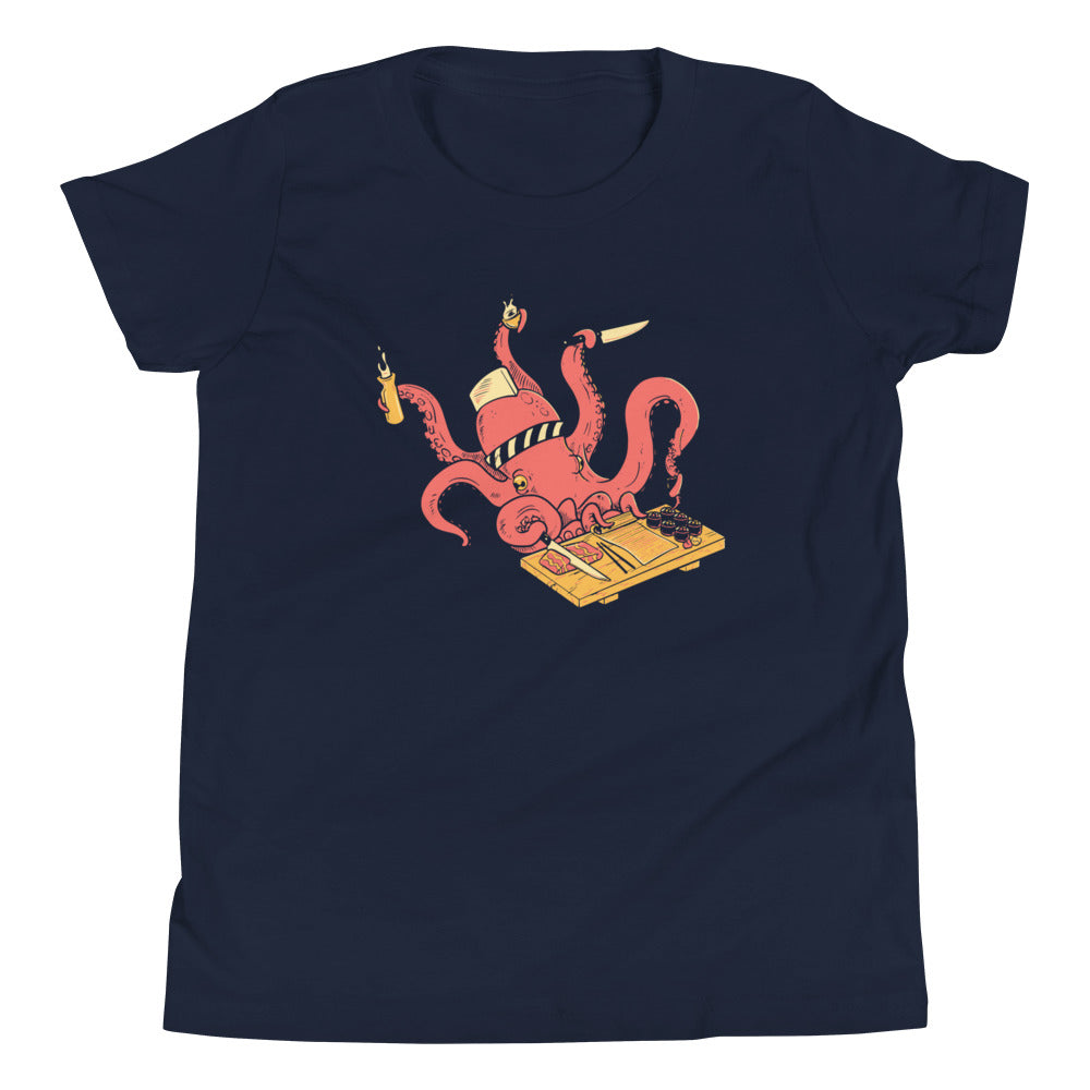 Octo Itamae Kid's Youth Tee Hoodie, Sweatshirt | CoreVibeTees.com (Image 2)