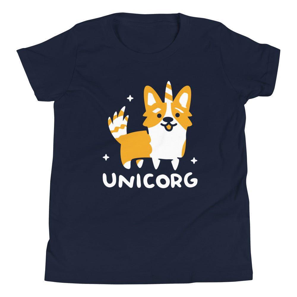 Unicorg Kid's Youth Tee Hoodie, Sweatshirt | CoreVibeTees.com (Image 1)