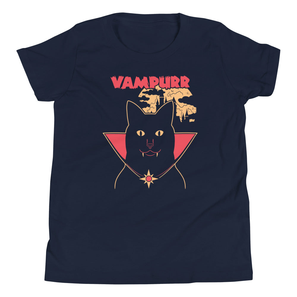 Vampurr Kid's Youth Tee Hoodie, Sweatshirt | CoreVibeTees.com (Image 2)