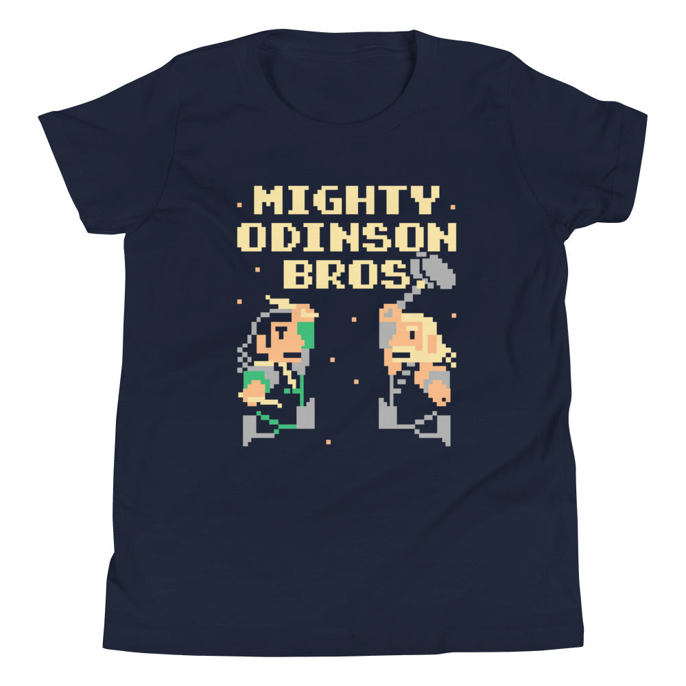 Mighty Odinson Bros Kid's Youth Tee Hoodie, Sweatshirt | CoreVibeTees.com (Image 2)