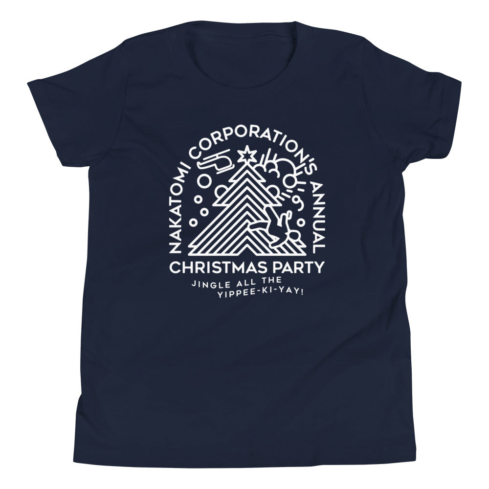 Nakatomi Christmas Party Kid's Youth Tee Hoodie, Sweatshirt | CoreVibeTees.com (Image 3)