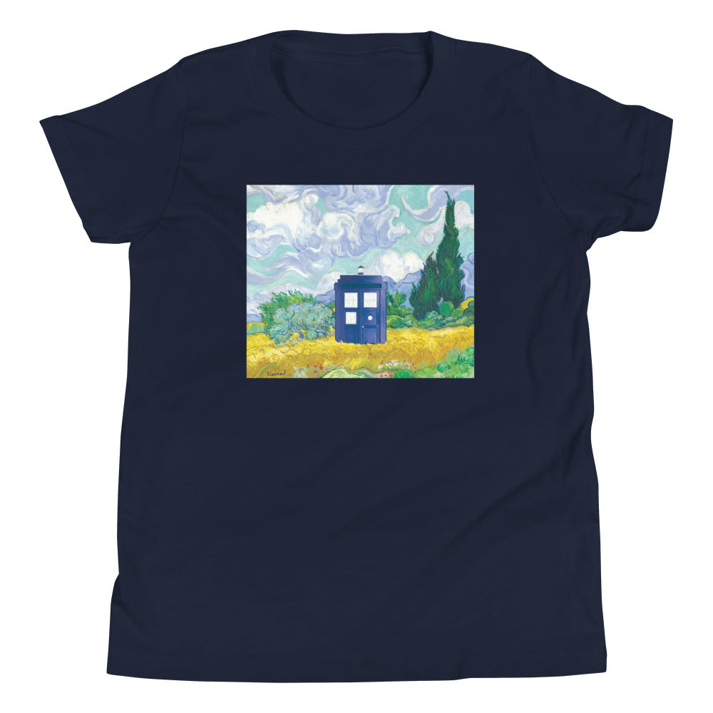 Visiting Van Gogh Kid's Youth Tee Hoodie, Sweatshirt | CoreVibeTees.com (Image 1)