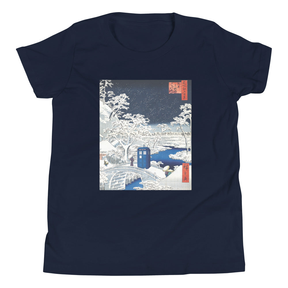 Snow Bridge Kid's Youth Tee Hoodie, Sweatshirt | CoreVibeTees.com (Image 2)