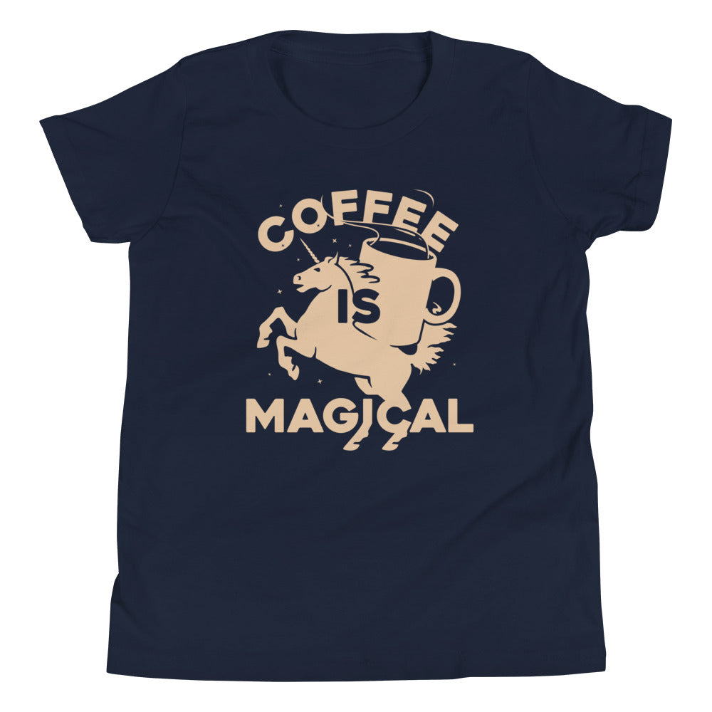 Coffee Is Magical Kid's Youth Tee Hoodie, Sweatshirt | CoreVibeTees.com (Image 2)