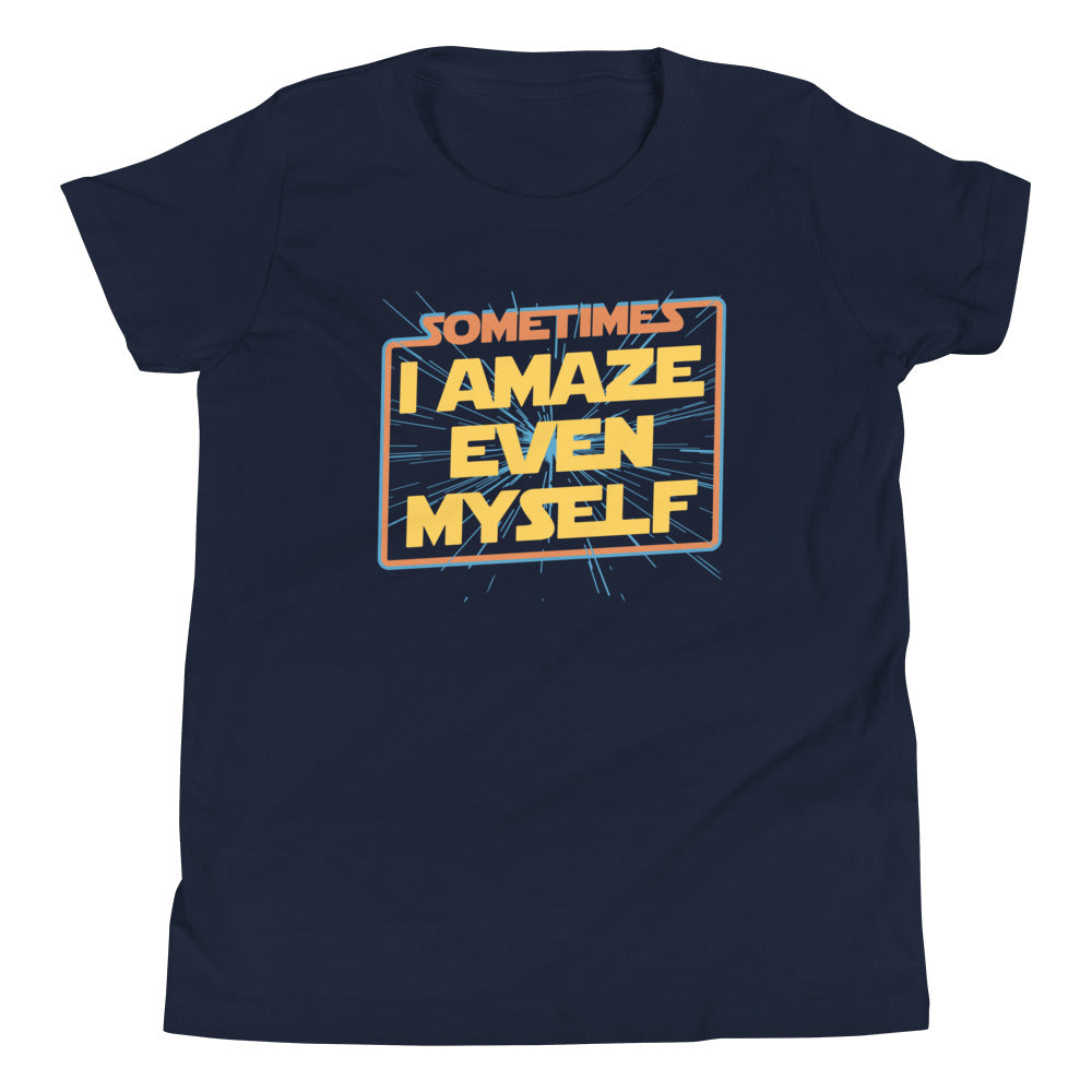 Sometimes I Even Amaze Myself Kid's Youth Tee Hoodie, Sweatshirt | CoreVibeTees.com (Image 2)