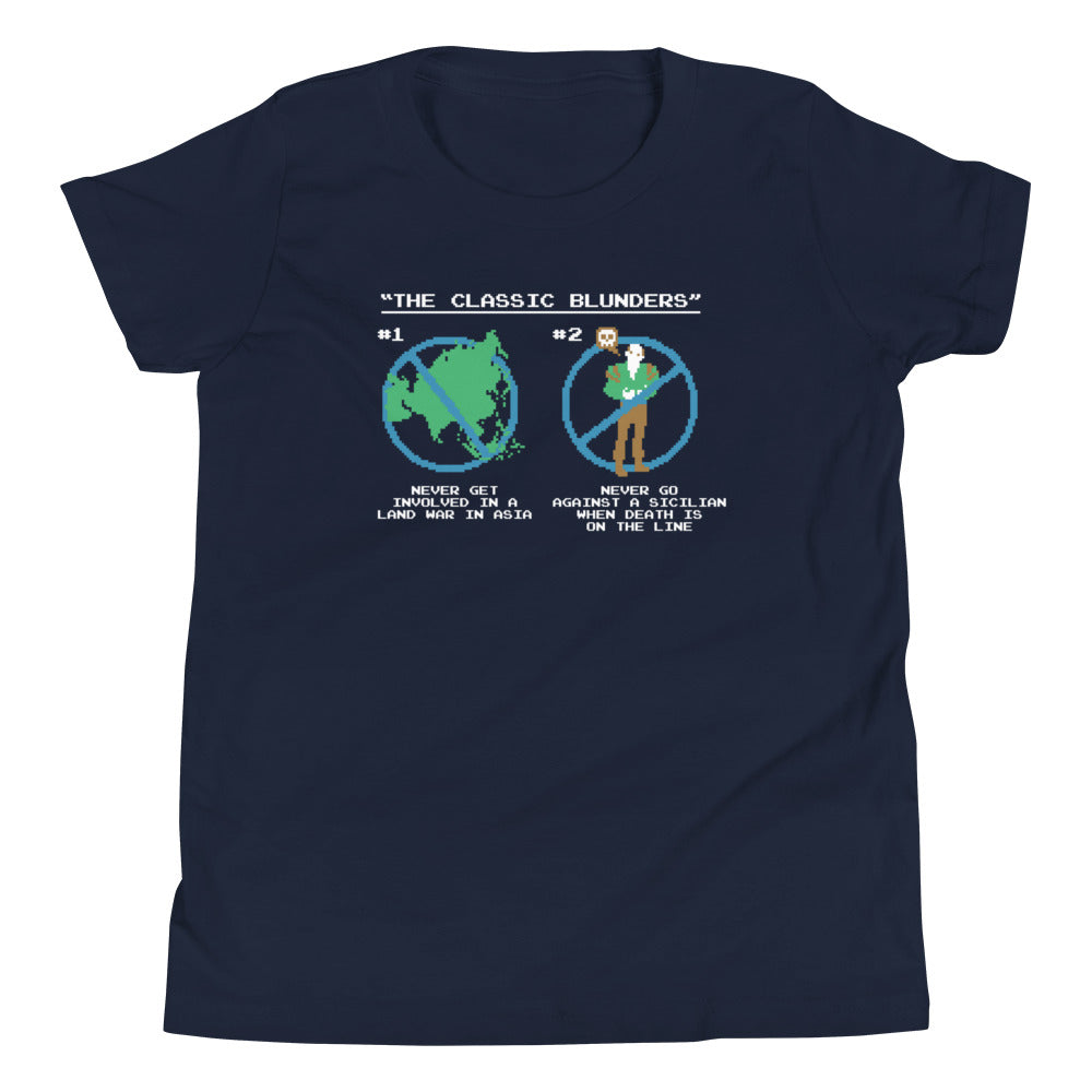 The Classic Blunders Kid's Youth Tee Hoodie, Sweatshirt | CoreVibeTees.com (Image 2)