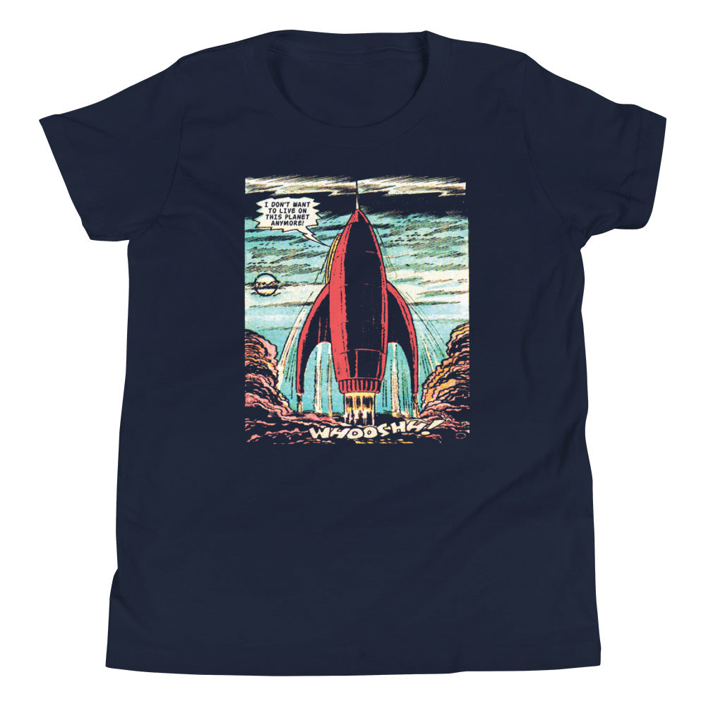 I Don't Want To Live On This Planet Anymore Kid's Youth Tee Hoodie, Sweatshirt | CoreVibeTees.com (Image 2)