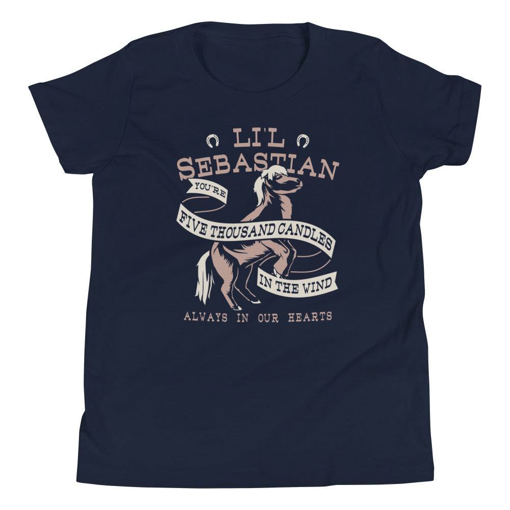 Li'l Sebastian Kid's Youth Tee Hoodie, Sweatshirt | CoreVibeTees.com (Image 2)