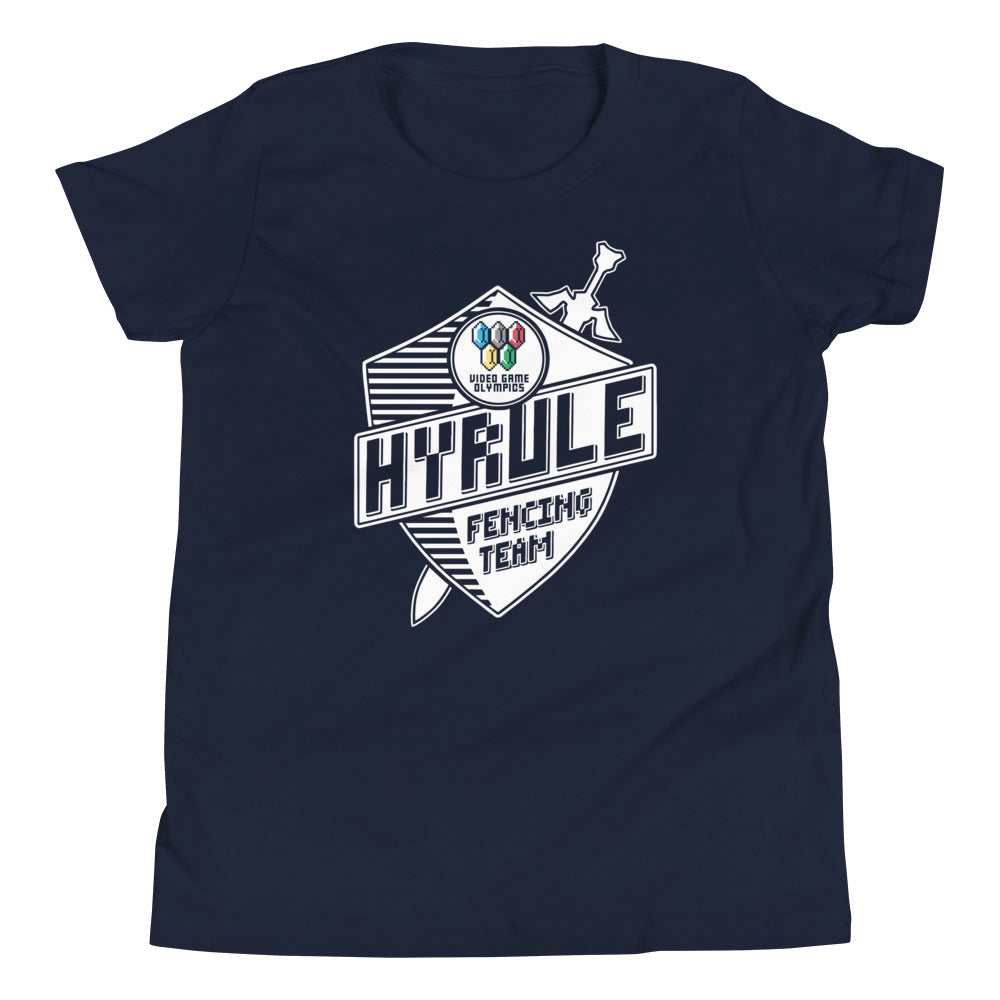 Hyrule Fencing Team Kid's Youth Tee Hoodie, Sweatshirt | CoreVibeTees.com (Image 2)