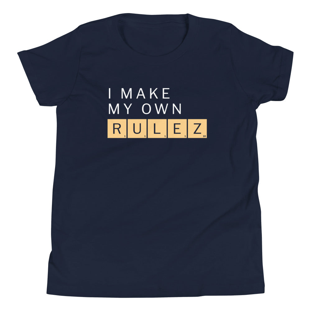 I Make My Own Rulez Kid's Youth Tee Hoodie, Sweatshirt | CoreVibeTees.com (Image 3)