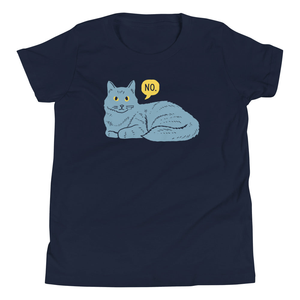 No Cat Kid's Youth Tee Hoodie, Sweatshirt | CoreVibeTees.com (Image 2)