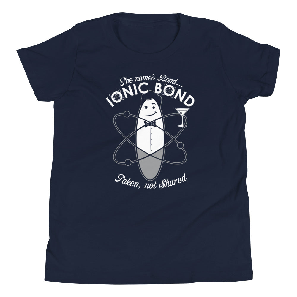 The Name's Bond, Ionic Bond Kid's Youth Tee Hoodie, Sweatshirt | CoreVibeTees.com (Image 2)