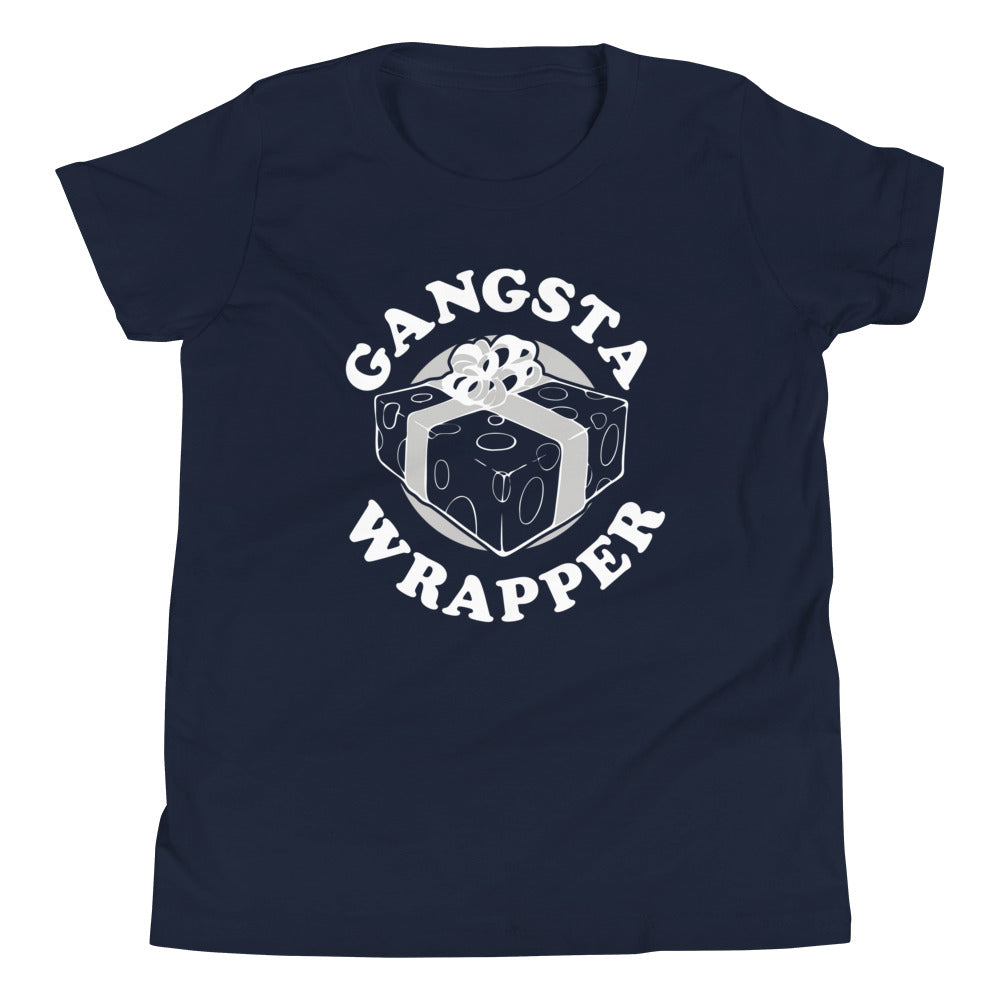 Gangsta Wrapper Kid's Youth Tee Hoodie, Sweatshirt | CoreVibeTees.com (Image 3)