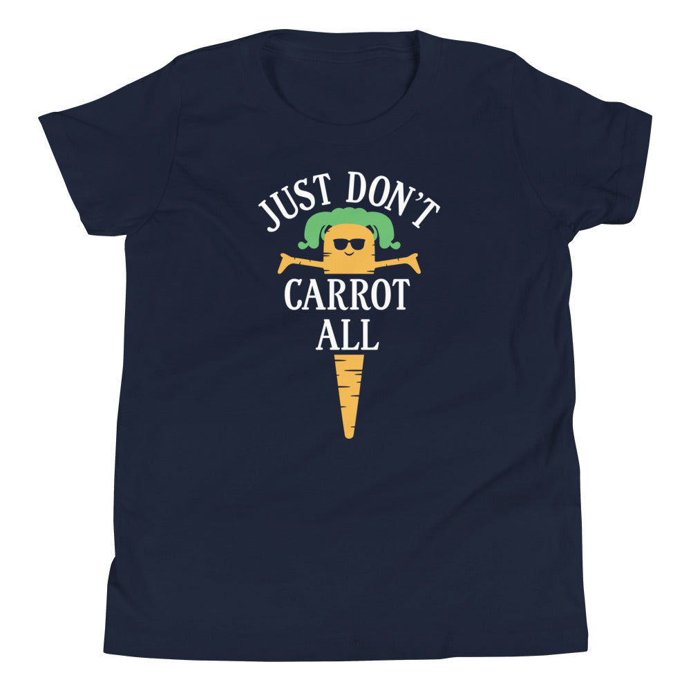 Just Don't Carrot All Kid's Youth Tee Hoodie, Sweatshirt | CoreVibeTees.com (Image 3)