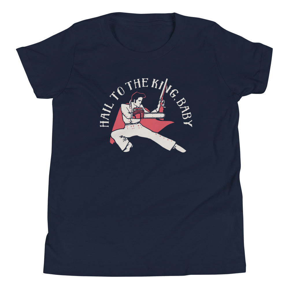 Hail To The King, Baby Kid's Youth Tee Hoodie, Sweatshirt | CoreVibeTees.com (Image 2)