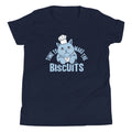Time To Make The Biscuits Kid's Youth Tee Hoodie, Sweatshirt | CoreVibeTees.com (Image 1)