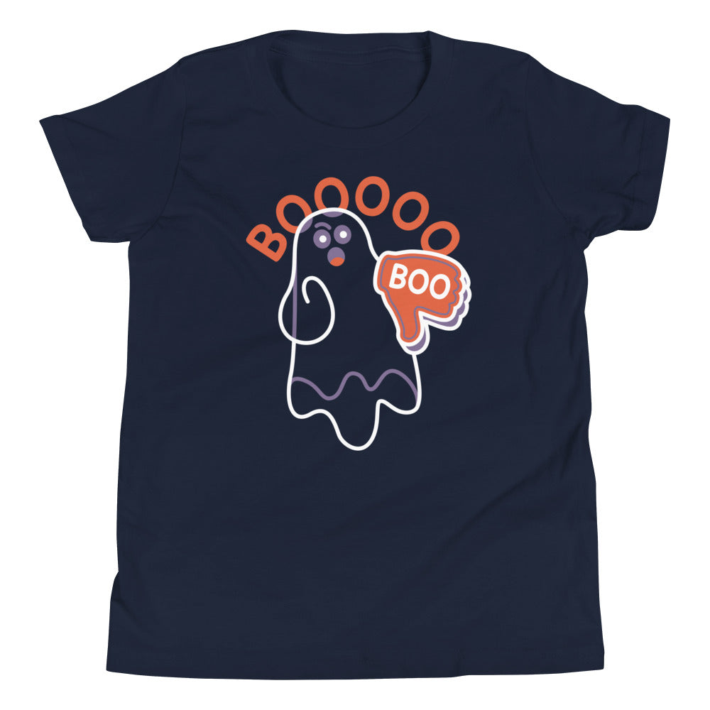 Ghost Boo Kid's Youth Tee Hoodie, Sweatshirt | CoreVibeTees.com (Image 2)