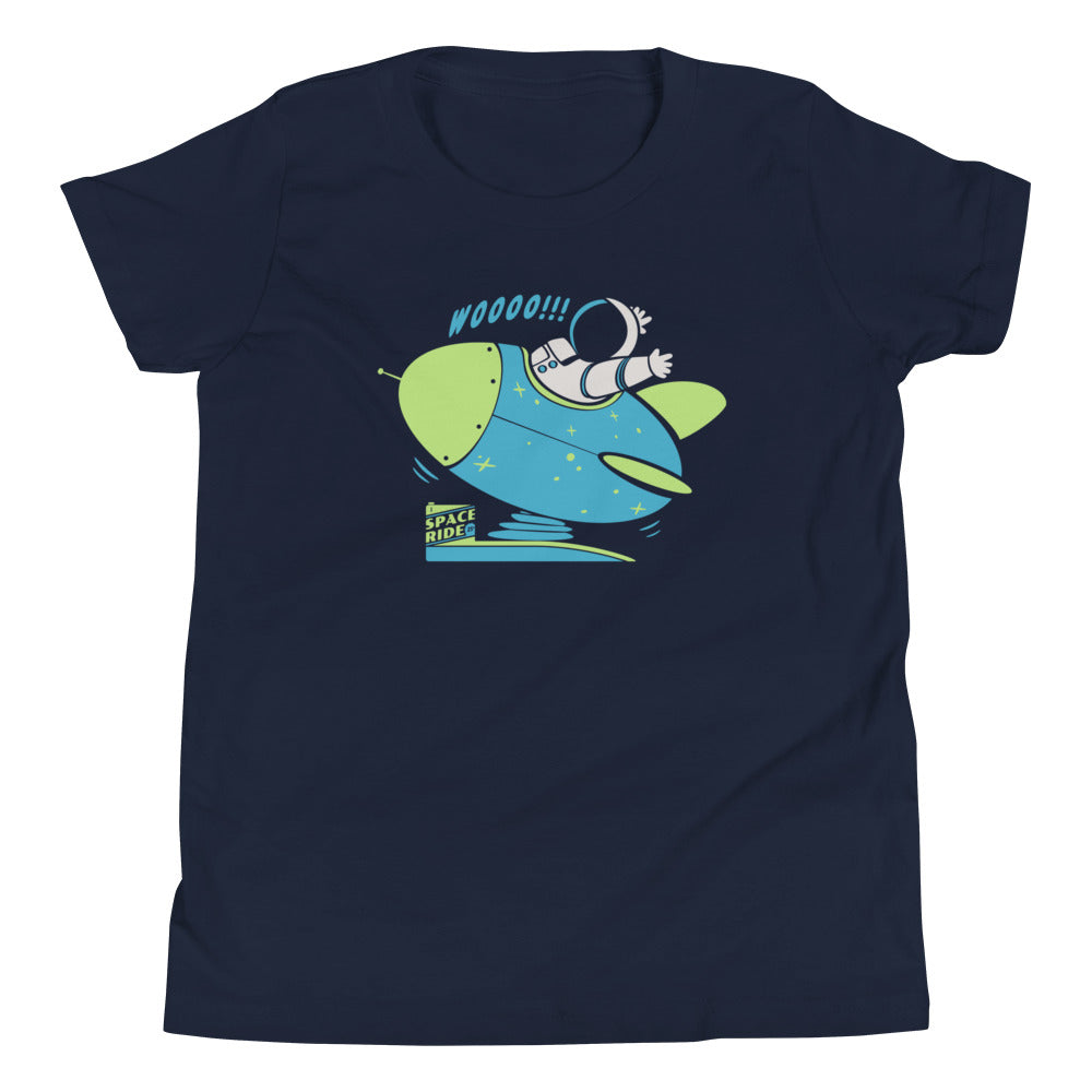 Space Ride Kid's Youth Tee Hoodie, Sweatshirt | CoreVibeTees.com (Image 1)