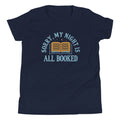 Sorry, My Night Is All Booked Kid's Youth Tee Hoodie, Sweatshirt | CoreVibeTees.com (Image 1)
