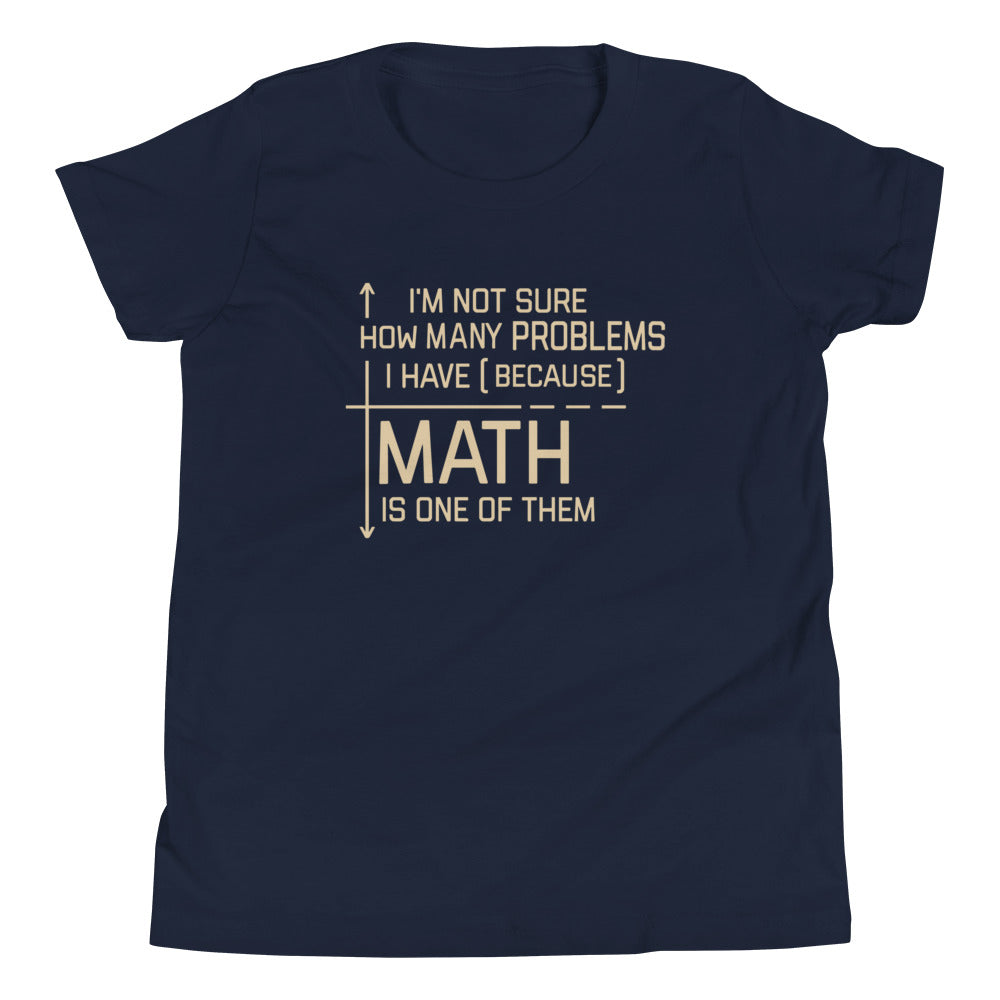I'm Not Sure How Many Problems I Have Kid's Youth Tee Hoodie, Sweatshirt | CoreVibeTees.com (Image 1)