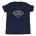 Home Is Where The WiFI Connects Automatically Kid's Youth Tee Hoodie, Sweatshirt | CoreVibeTees.com (Image 1)
