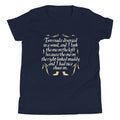 Two Roads Diverged Kid's Youth Tee Hoodie, Sweatshirt | CoreVibeTees.com (Image 1)