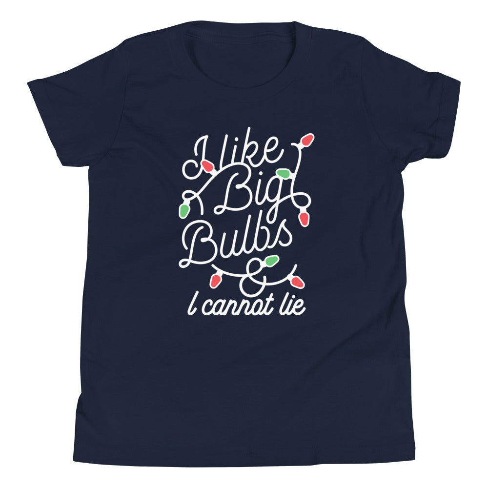 I Like Big Bulbs & I Cannot Lie Kid's Youth Tee Hoodie, Sweatshirt | CoreVibeTees.com (Image 3)