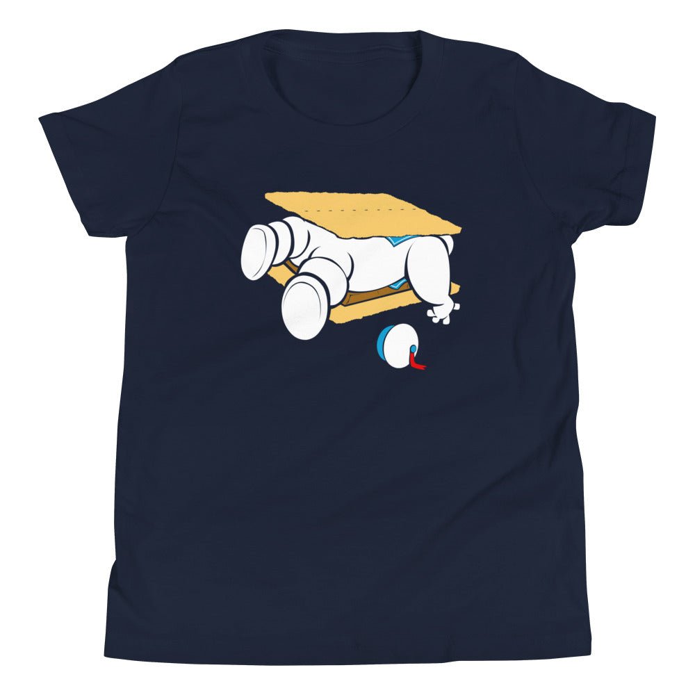 Stay S'more Kid's Youth Tee Hoodie, Sweatshirt | CoreVibeTees.com (Image 1)