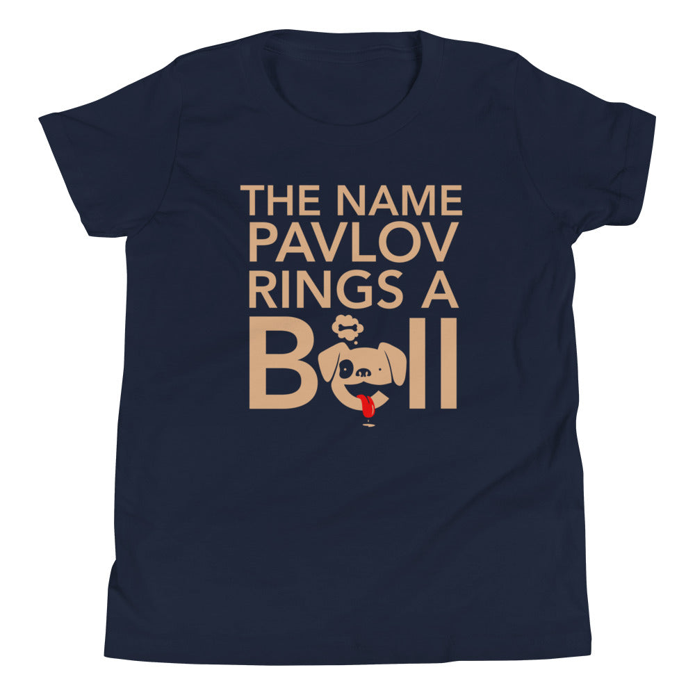 The Name Pavlov Rings A Bell Kid's Youth Tee Hoodie, Sweatshirt | CoreVibeTees.com (Image 1)